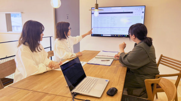 一目で業務内容や進捗状況が把握できる|ONE'S STYLE NISHIKAWA